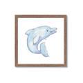 Picture of Blue Dolphin _GroupedProduct_Square_Mini_ _GroupedProduct_Square_Framed_Matted_