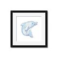 Picture of Blue Dolphin _GroupedProduct_Square_Mini_ _GroupedProduct_Square_Framed_Matted_