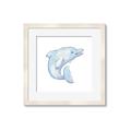 Picture of Blue Dolphin _GroupedProduct_Square_Mini_ _GroupedProduct_Square_Framed_Matted_