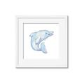 Picture of Blue Dolphin _GroupedProduct_Square_Mini_ _GroupedProduct_Square_Framed_Matted_