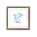 Picture of Blue Dolphin _GroupedProduct_Square_Mini_ _GroupedProduct_Square_Framed_Matted_