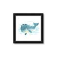 Picture of Baby Blue Whale _GroupedProduct_Square_Mini_ _GroupedProduct_Square_Framed_Matted_