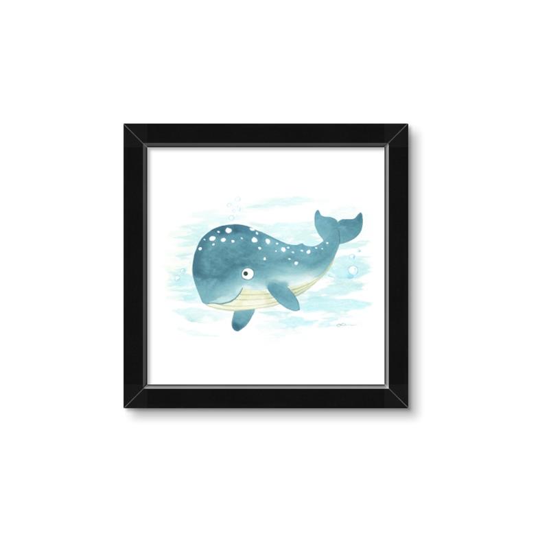 Picture of Baby Blue Whale _GroupedProduct_Square_Mini_ _GroupedProduct_Square_Framed_Matted_
