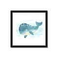 Picture of Baby Blue Whale _GroupedProduct_Square_Mini_ _GroupedProduct_Square_Framed_Matted_