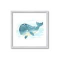 Picture of Baby Blue Whale _GroupedProduct_Square_Mini_ _GroupedProduct_Square_Framed_Matted_