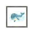 Picture of Baby Blue Whale _GroupedProduct_Square_Mini_ _GroupedProduct_Square_Framed_Matted_