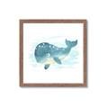 Picture of Baby Blue Whale _GroupedProduct_Square_Mini_ _GroupedProduct_Square_Framed_Matted_