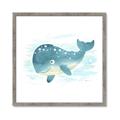Picture of Baby Blue Whale _GroupedProduct_Square_Mini_ _GroupedProduct_Square_Framed_Matted_