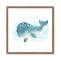 Picture of Baby Blue Whale _GroupedProduct_Square_Mini_ _GroupedProduct_Square_Framed_Matted_
