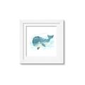 Picture of Baby Blue Whale _GroupedProduct_Square_Mini_ _GroupedProduct_Square_Framed_Matted_