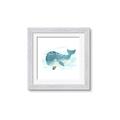 Picture of Baby Blue Whale _GroupedProduct_Square_Mini_ _GroupedProduct_Square_Framed_Matted_