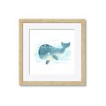 Picture of Baby Blue Whale _GroupedProduct_Square_Mini_ _GroupedProduct_Square_Framed_Matted_