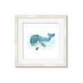 Picture of Baby Blue Whale _GroupedProduct_Square_Mini_ _GroupedProduct_Square_Framed_Matted_