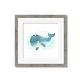 Picture of Baby Blue Whale _GroupedProduct_Square_Mini_ _GroupedProduct_Square_Framed_Matted_