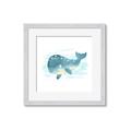 Picture of Baby Blue Whale _GroupedProduct_Square_Mini_ _GroupedProduct_Square_Framed_Matted_