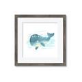 Picture of Baby Blue Whale _GroupedProduct_Square_Mini_ _GroupedProduct_Square_Framed_Matted_