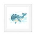 Picture of Baby Blue Whale _GroupedProduct_Square_Mini_ _GroupedProduct_Square_Framed_Matted_