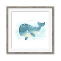 Picture of Baby Blue Whale _GroupedProduct_Square_Mini_ _GroupedProduct_Square_Framed_Matted_
