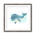 Picture of Baby Blue Whale _GroupedProduct_Square_Mini_ _GroupedProduct_Square_Framed_Matted_