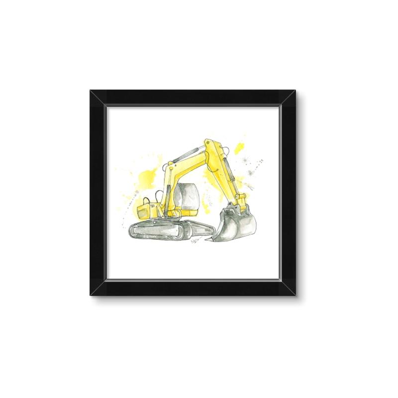 Picture of Construction Trucks I  _GroupedProduct_Square_Mini_ _GroupedProduct_Square_Framed_Matted_