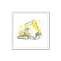 Picture of Construction Trucks I  _GroupedProduct_Square_Mini_ _GroupedProduct_Square_Framed_Matted_