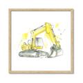 Picture of Construction Trucks I  _GroupedProduct_Square_Mini_ _GroupedProduct_Square_Framed_Matted_