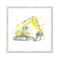 Picture of Construction Trucks I  _GroupedProduct_Square_Mini_ _GroupedProduct_Square_Framed_Matted_