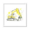 Picture of Construction Trucks I  _GroupedProduct_Square_Mini_ _GroupedProduct_Square_Framed_Matted_