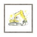 Picture of Construction Trucks I  _GroupedProduct_Square_Mini_ _GroupedProduct_Square_Framed_Matted_
