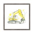 Picture of Construction Trucks I  _GroupedProduct_Square_Mini_ _GroupedProduct_Square_Framed_Matted_