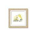 Picture of Construction Trucks I  _GroupedProduct_Square_Mini_ _GroupedProduct_Square_Framed_Matted_