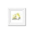 Picture of Construction Trucks I  _GroupedProduct_Square_Mini_ _GroupedProduct_Square_Framed_Matted_