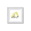 Picture of Construction Trucks I  _GroupedProduct_Square_Mini_ _GroupedProduct_Square_Framed_Matted_