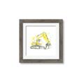 Picture of Construction Trucks I  _GroupedProduct_Square_Mini_ _GroupedProduct_Square_Framed_Matted_