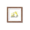 Picture of Construction Trucks I  _GroupedProduct_Square_Mini_ _GroupedProduct_Square_Framed_Matted_