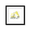Picture of Construction Trucks I  _GroupedProduct_Square_Mini_ _GroupedProduct_Square_Framed_Matted_