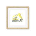 Picture of Construction Trucks I  _GroupedProduct_Square_Mini_ _GroupedProduct_Square_Framed_Matted_