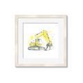 Picture of Construction Trucks I  _GroupedProduct_Square_Mini_ _GroupedProduct_Square_Framed_Matted_