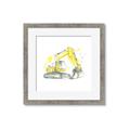 Picture of Construction Trucks I  _GroupedProduct_Square_Mini_ _GroupedProduct_Square_Framed_Matted_