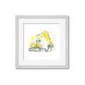 Picture of Construction Trucks I  _GroupedProduct_Square_Mini_ _GroupedProduct_Square_Framed_Matted_