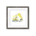 Picture of Construction Trucks I  _GroupedProduct_Square_Mini_ _GroupedProduct_Square_Framed_Matted_