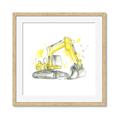 Picture of Construction Trucks I  _GroupedProduct_Square_Mini_ _GroupedProduct_Square_Framed_Matted_