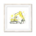 Picture of Construction Trucks I  _GroupedProduct_Square_Mini_ _GroupedProduct_Square_Framed_Matted_