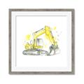 Picture of Construction Trucks I  _GroupedProduct_Square_Mini_ _GroupedProduct_Square_Framed_Matted_