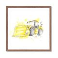 Picture of Construction Trucks II _GroupedProduct_Square_Mini_ _GroupedProduct_Square_Framed_Matted_
