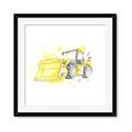 Picture of Construction Trucks II _GroupedProduct_Square_Mini_ _GroupedProduct_Square_Framed_Matted_