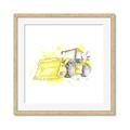 Picture of Construction Trucks II _GroupedProduct_Square_Mini_ _GroupedProduct_Square_Framed_Matted_