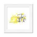 Picture of Construction Trucks II _GroupedProduct_Square_Mini_ _GroupedProduct_Square_Framed_Matted_