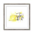 Picture of Construction Trucks II _GroupedProduct_Square_Mini_ _GroupedProduct_Square_Framed_Matted_