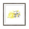 Picture of Construction Trucks II _GroupedProduct_Square_Mini_ _GroupedProduct_Square_Framed_Matted_